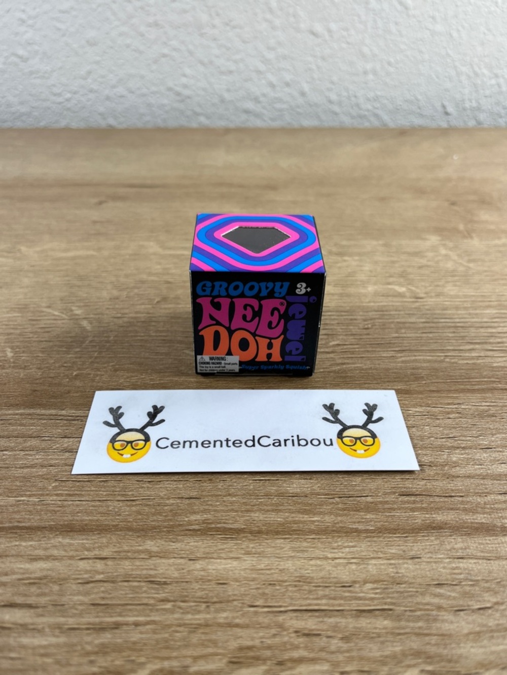 NeeDoh Groovy Jewel Purple (mini 1.25 inch) Squishy Fidget Toy NEW SEALED